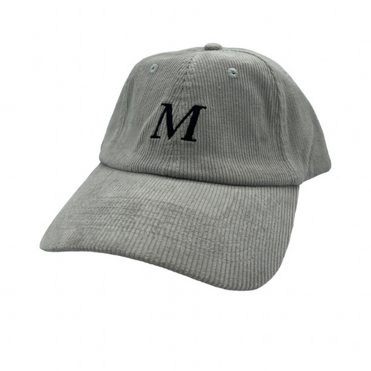 Moka Cap - M  corduroy - Grey