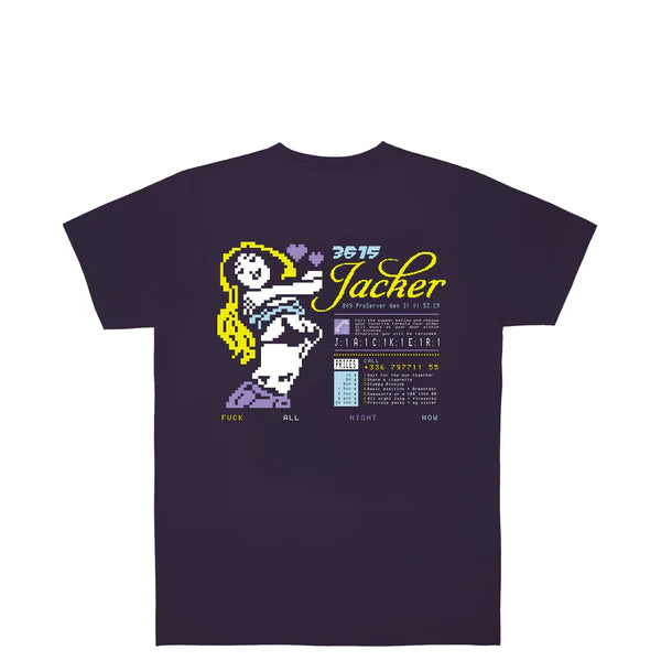 Jacker - 3615 T-shirt - Purple Jacker