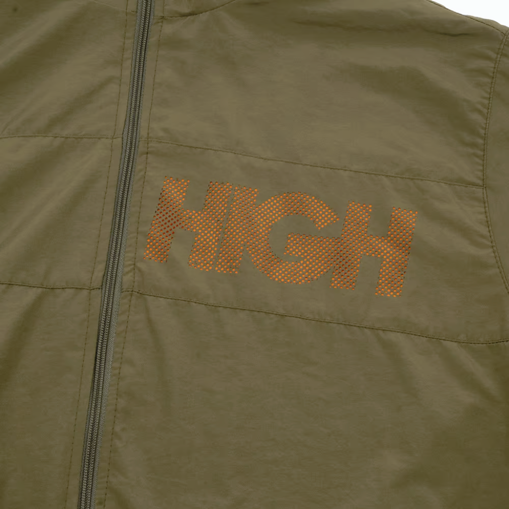 High Company Track Jacket Dotz Olive Green