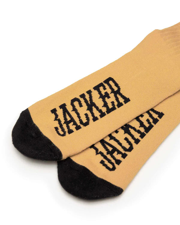 Jacker - After Logo BRL Socks (Biscuit) Jacker