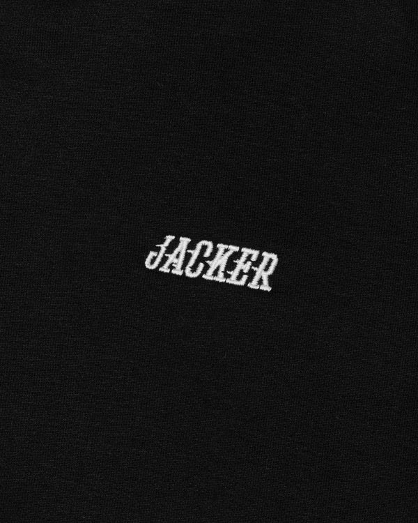 TEAM LOGO - CREWNECK - BLACK Jacker