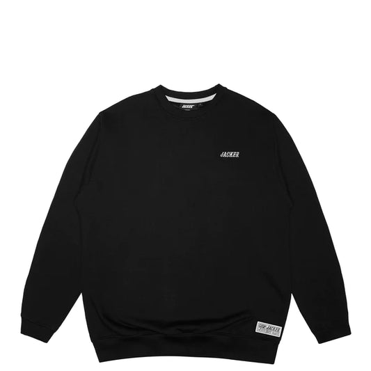 TEAM LOGO - CREWNECK - BLACK Jacker