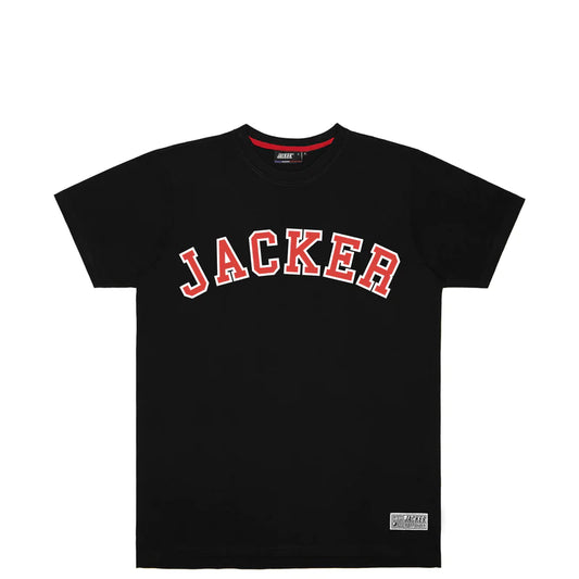 COLLEGE TEE - T-SHIRT - BLACK jacker