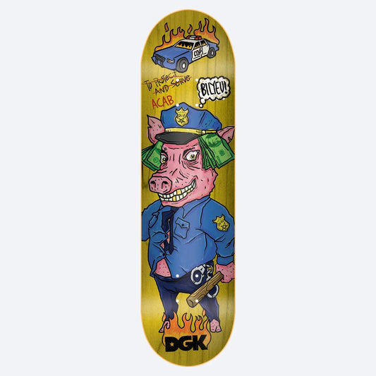 Protect And Serve Bilyeu 8.06" Skateboard Deck C-Vida Skate Shop