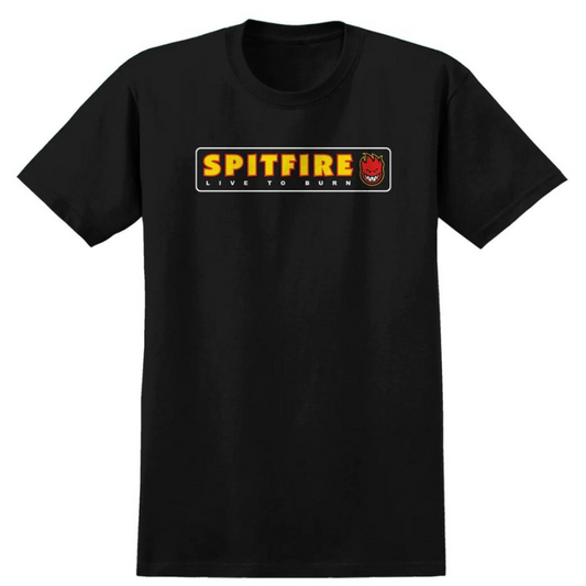 Spitfire - Live To Burn - T Shirt Spitfire Wheels