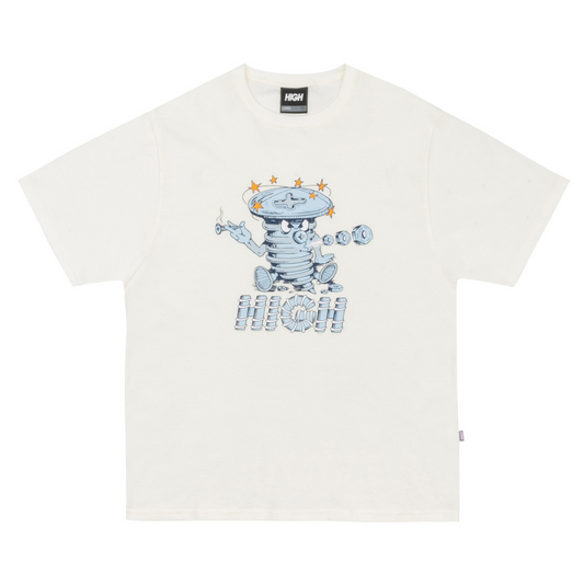 HIGH - Tee Screw T-Shirt (White) HIGH COMPANY