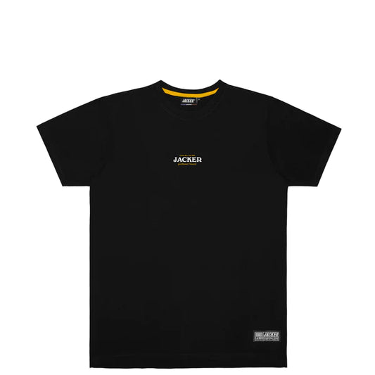 JACKER Junk Food - Black - T-shirt Jacker