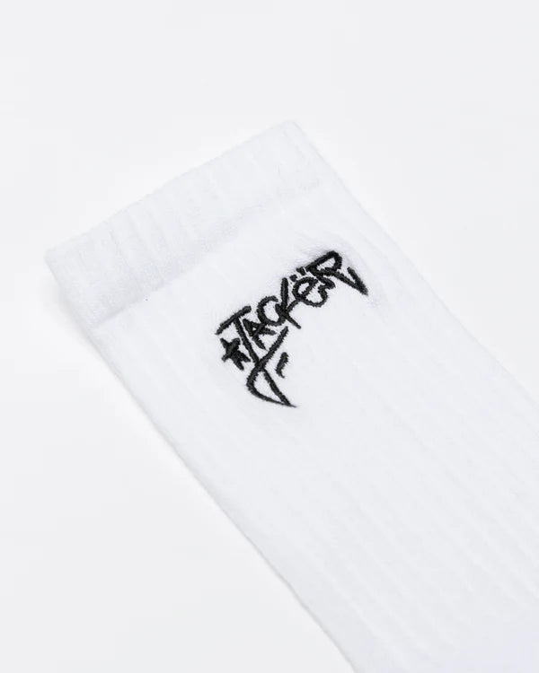 Jacker - Signature Chaussetts - White