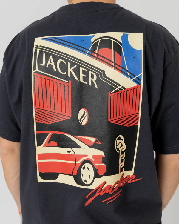 Jacker - Black Trade T-Shirt - Blue