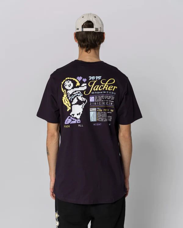 Jacker - 3615 T-shirt - Purple Jacker