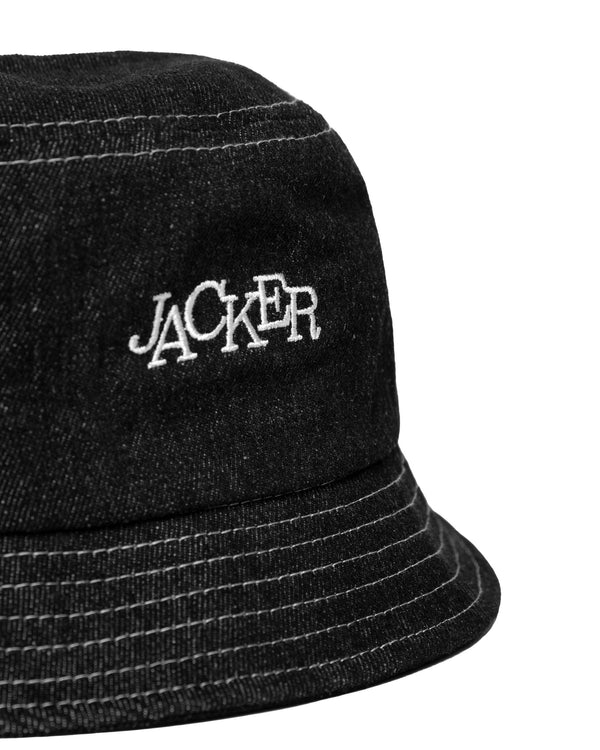 Jacker - Bucket Hat - Select Denim (Black) Jacker