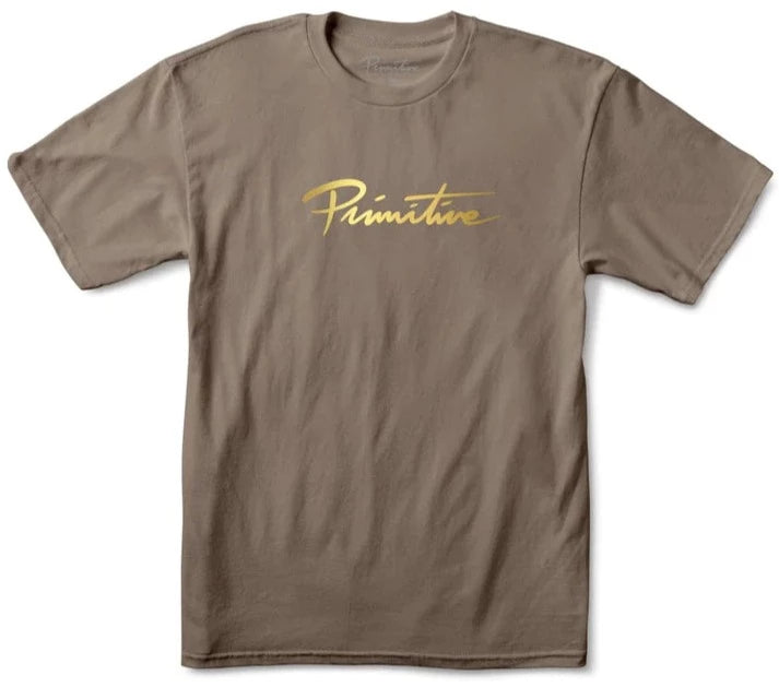 Primitive New Gold Foil Tee Primitive